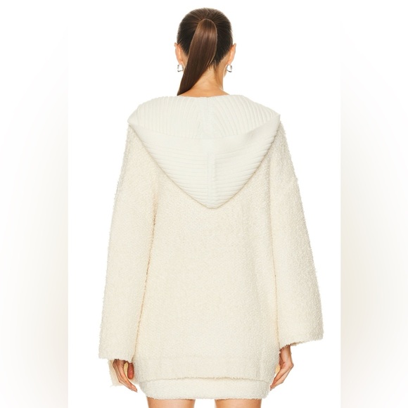 GRLFRND Aldis Boucle Sweater in Ivory - Picture 2 of 4